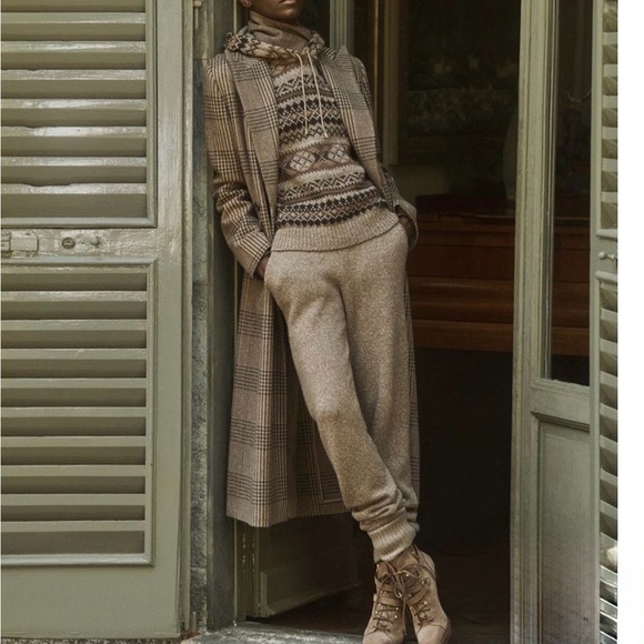 Ralph Lauren Purple Label Pants - Ralph Lauren Collection Fall 2021 RTW Cashmere Jogger Pants size Medium *As-Is*